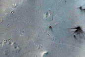 Candidate Recent Impact Site