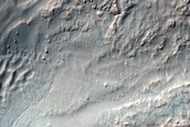 Source of Stratified Fan Material in Baltisk Crater