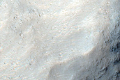 Channel Entering Crater near Ares Vallis