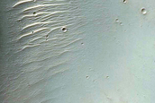 Layers in Crater in Terra Sabaea