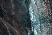 Monitoring of Steep Scarp in North Polar Layered Deposits Trough