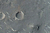 Candidate Recent Impact Site