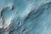 Channels Northwest of Hellas Planitia