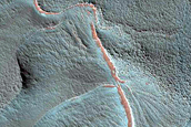 North Polar Layered Deposits Avalanche Monitoring Scarp Site