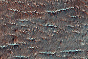 Characterize Late Drainage along Samara Valles