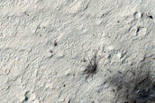 Candidate Recent Impact Site