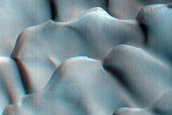Dune Monitoring in North Mid-Latitude Crater