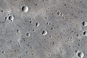 Candidate Recent Impact Site