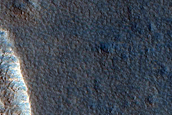 Pitted Crater Ejecta