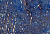 Terrain West of Jezero Crater