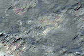 Alluvial Fans in Ostrov Crater