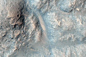 Crater Fill in Xanthe Terra