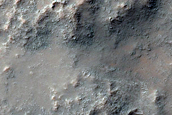 Possible Clay-Bearing Materials on Ridge in Solis Planum