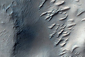 Waikato Vallis Cut through Wrinkle Ridge
