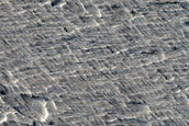 Terrain between Olympus Mons and Daedalia Planum