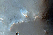 Pyroxene-Rich Crater Wall Outcrops in Sinus Sabaeus