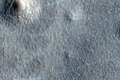 Terrain South of Milankovic Crater