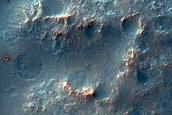 Channels South of Huygens Crater