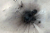 Candidate Recent Impact Site