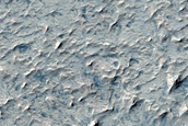Bedrock near Meridiani Planum