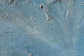 Boundary between Syrtis Major and Arabia Terra