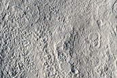 Terrain North of Luzin Crater