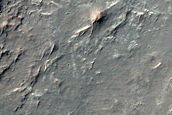 Possible Chloride-Rich Outcrop in Icaria Planum