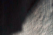Craters in Glacier-Like Features on Crater Wall in Noachis Terra