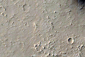 Candidate Recent Impact Site