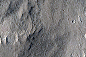 Impact Related Deposits and Flows outside Canala Crater