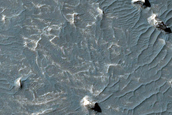 Light Toned Outcrop in Arsinoes Chaos