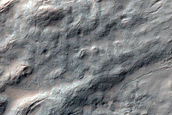 Central Uplift of Martz Crater
