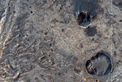 Outcrop in Meridiani Planum