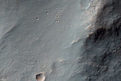 Northwest Noachis Terra Crater with Phyllosilicate-Rich Wall
