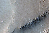 Candidate Recent Impact Site