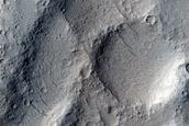 Candidate Recent Impact Site in Sacra Sulci