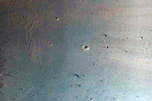 Layers in Crater Wall near Oenotria Scopuli