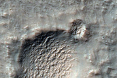 Possible Olivine-Rich Bedrock on Crater Southeast of Cross Crater