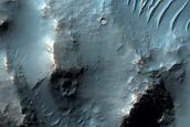 Possible Clays in Bosporos Planum Crater