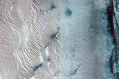 North Polar Layered Deposits Avalanche Scarp Site
