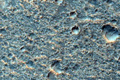 Crater in Oxia Planum