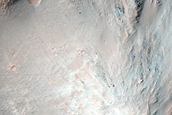 Bedrock Exposures in Eos Chasm