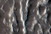 Crater Lava Terrain Interaction