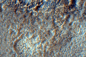 Light and Dark Surface Patterns in Deuteronilus Mensae