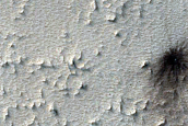 Candidate Recent Impact Site