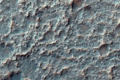 Crater Floor West of Ganges Chasma