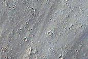 Lava Terrain Sample in Tharsis Region
