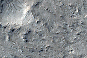Terrain in Avernus Dorsa