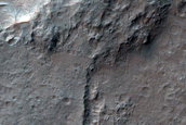 Valleys in Hesperia Planum