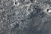 Mound in Infilled Crater